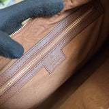 Side profile of signature refined women's handbag – women's premium purse