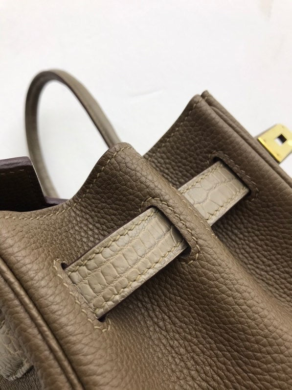 Close-up detail of modern bag design