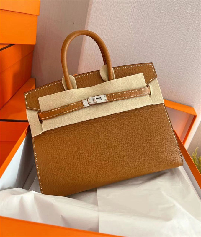 Close-up detail of refined bag design