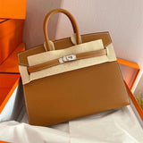 Close-up detail of refined bag design