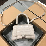 Zivas Charm Streamlined Design Statement Handbag (Refined Practical Design) – Angled View