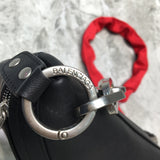 Sleek Faux Leather Handbag - Refined Silhouette | Women's Fashion Handbag #728 - back view (image 4) of designer-inspired handbag