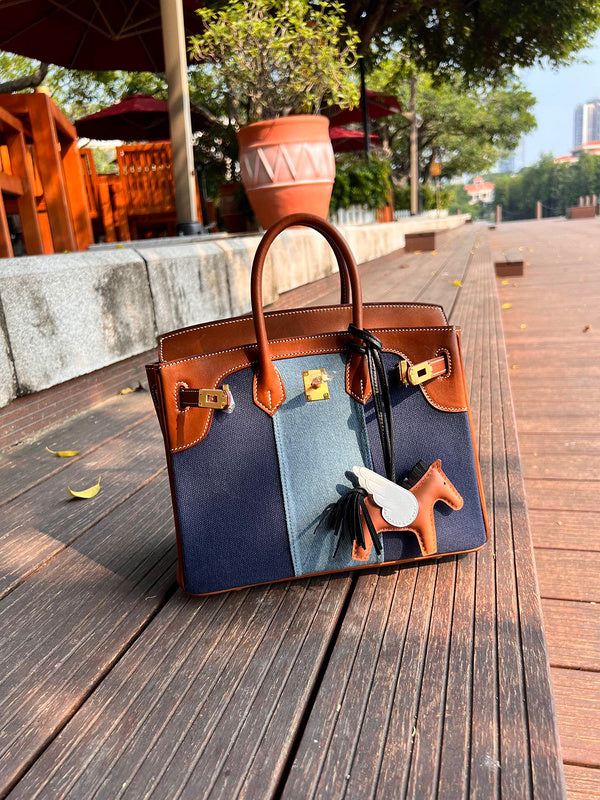 Sculpted bag shown from front angle