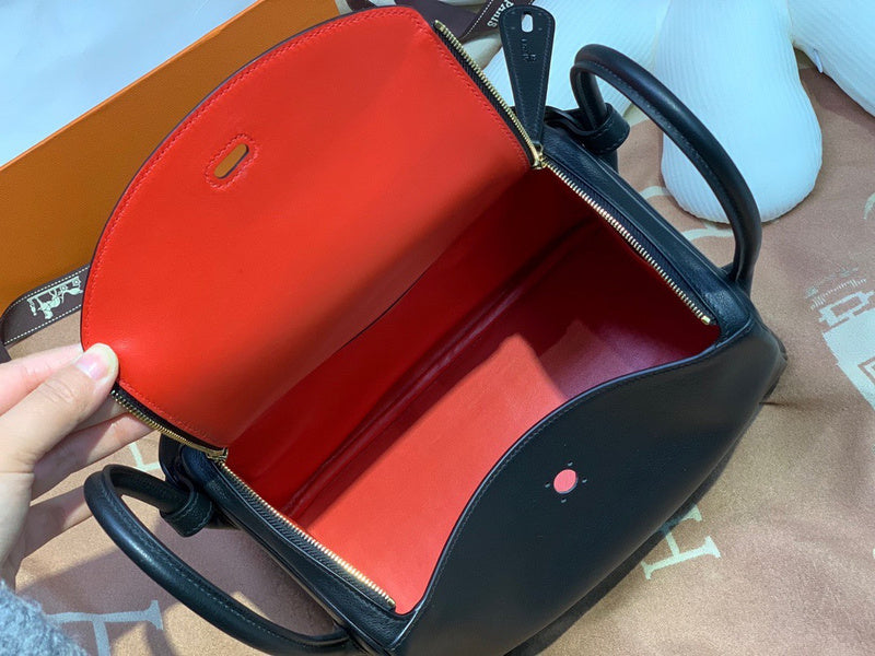 Close-up detail of smart bag design