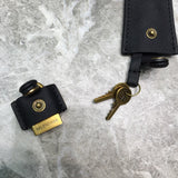 Effortless Faux Leather Handbag - Signature Hardware Accents | Women's Luxury Handbag #839 - side angle view (image 2) of designer-inspired handbag