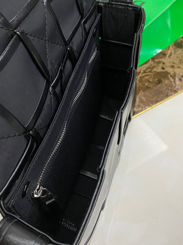 Chic Vegan Leather Handbag - Premium Craftsmanship Detailing | Women's Fashion Handbag #1641 - interior view (image 6) of designer-inspired handbag