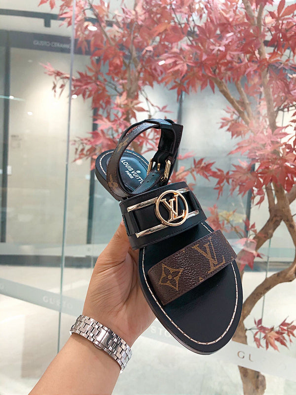 Louis Vuitton designer shoes full view