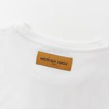 Side profile of Louis Vuitton cotton t-shirt with everyday silhouette