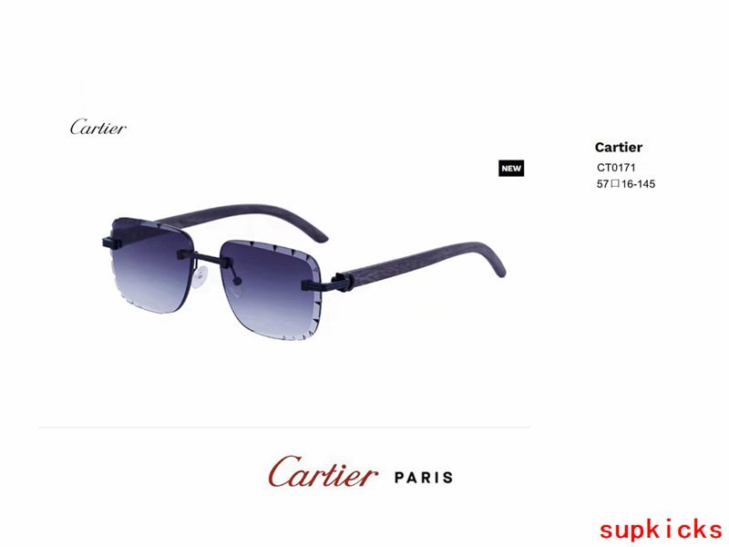 Lifestyle view of Cartier unisex sunglasses
