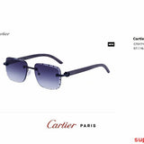 Lifestyle view of Cartier unisex sunglasses