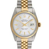 Side view of Rolex men's watch