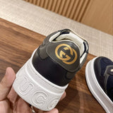 Gucci sneakers detailed view showing premium designer craftsmanship