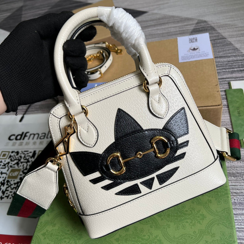 Front view of premium refined women's handbag – women's luxury handbag