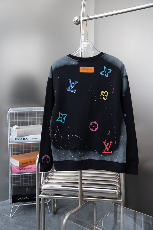 Side profile of Louis Vuitton luxury clothing with streetwear-inspired cut