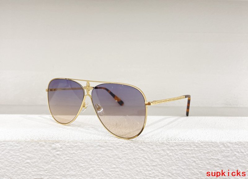 Front view of Louis Vuitton unisex sunglasses