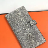 Side view of effortless structured handbag
