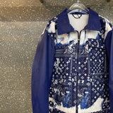 Back view of Louis Vuitton luxury clothing with contemporary cut