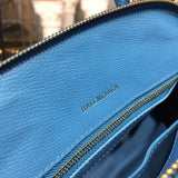 Sleek Faux Leather Handbag - Sleek Minimalist Lines | Women's Everyday Carry Handbag #887 - alternate angle view (image 8) of designer-inspired handbag