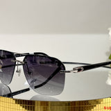 Front view of Cartier unisex sunglasses