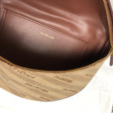 Side profile of sleek refined women's handbag – women's luxury handbag