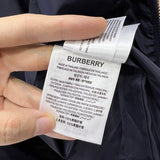 Close-up of Burberry designer clothing craftsmanship