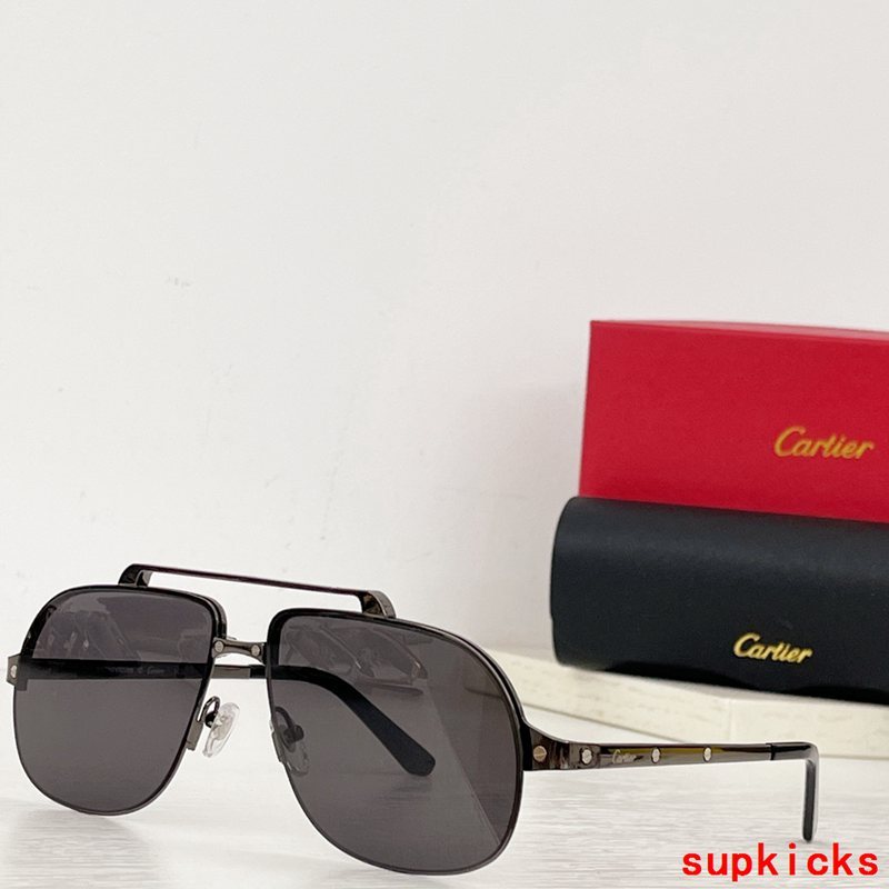 Lifestyle view of Cartier unisex sunglasses