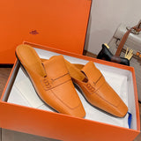 Hermes shoes Style 301 - close-up of refined designer finish