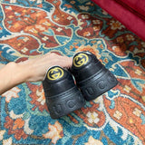 Gucci sneakers detailed view showing premium designer craftsmanship