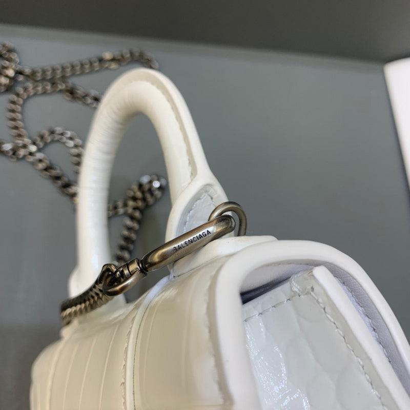 Effortless Vegan Leather Handbag - Modern Structured Build | Women's Luxury Handbag #484 - styled full view (image 7) of designer-inspired handbag