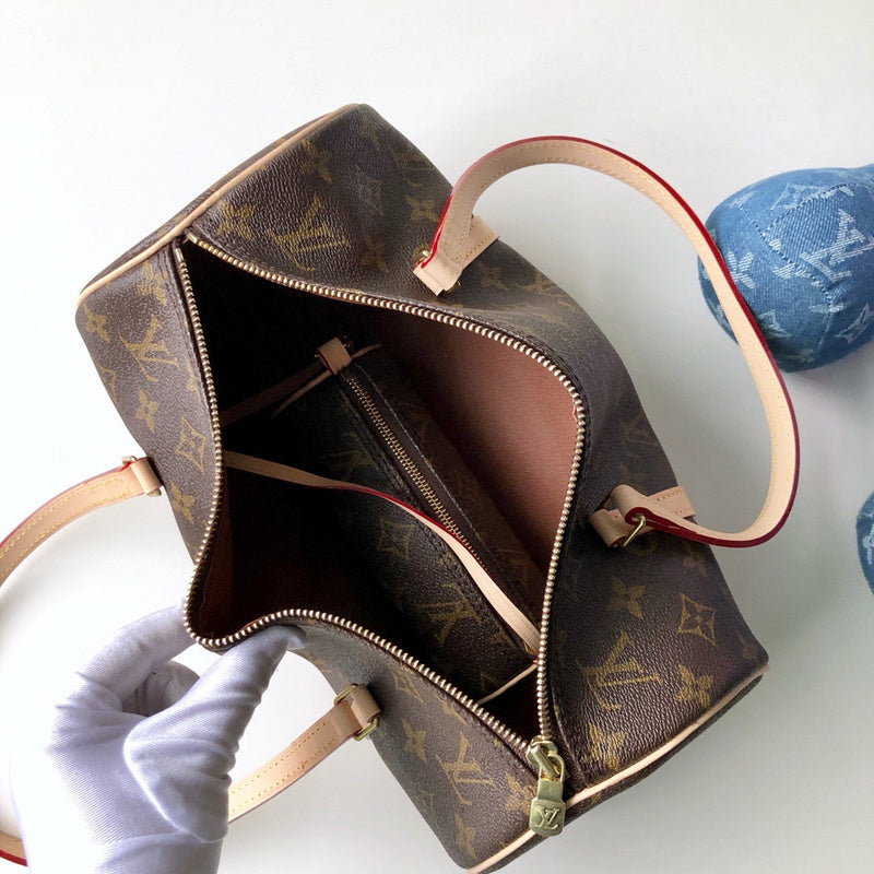 Front view of refined premium women's handbag – women's luxury accessory