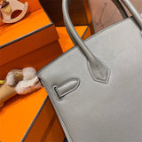 Close-up detail of refined bag design