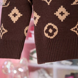 Full styled look of Louis Vuitton luxury clothing with runway-inspired design