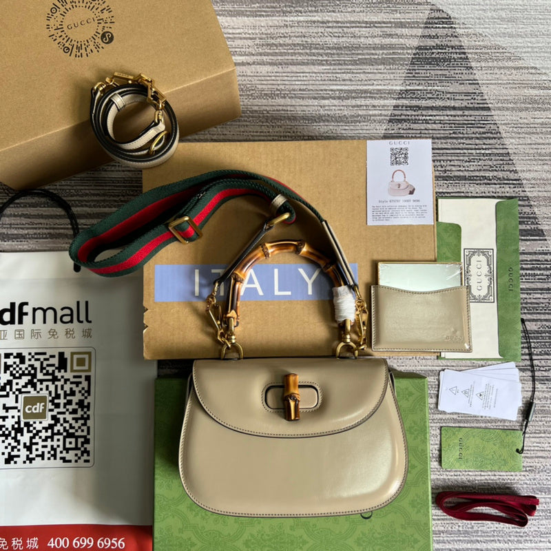 Statement handbag styled for everyday wear