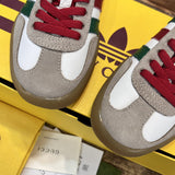 Gucci all-black luxury sneakers view 5 heritage-inspired look