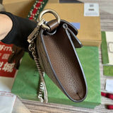 Side profile of statement elevated women's handbag – women's designer-style accessory