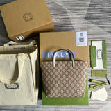Front view of elevated everyday-luxe women's handbag – women's luxury accessory