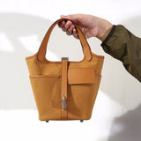 Close-up detail of graceful bag design