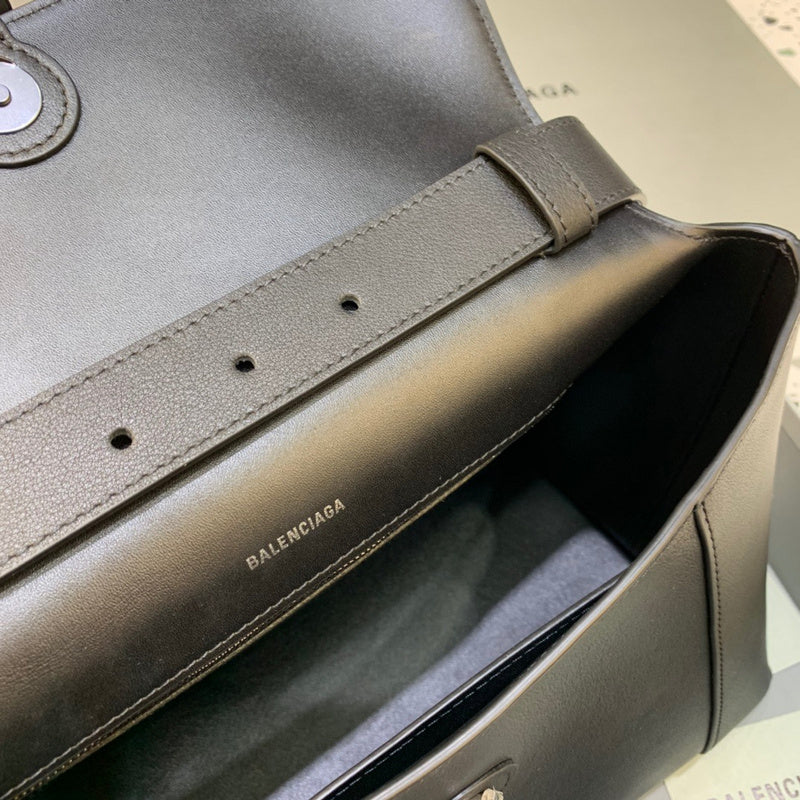 Polished Vegan Leather Handbag - Versatile Everyday Design | Women's Statement Accessory #520 - styled full view (image 7) of designer-inspired handbag