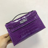 Close-up detail of clean-lined bag design