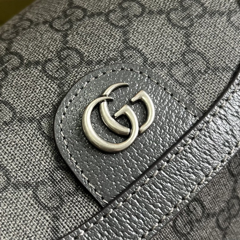 Side profile of signature statement women's handbag – women's designer-style accessory