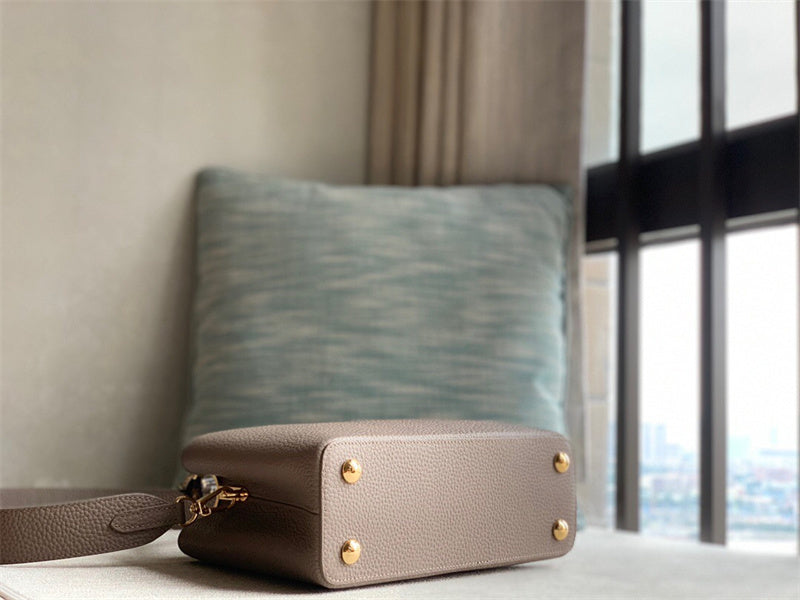  Timeless shopper bag carried on shoulder
