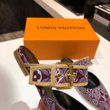 Louis Vuitton shoes Style 206 - side profile detail