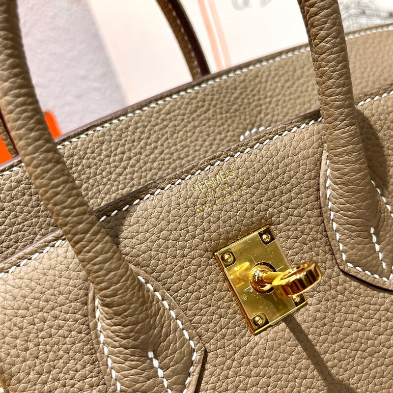 Close-up detail of poised bag design