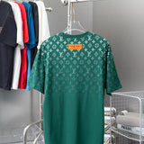 Side profile of Louis Vuitton cotton t-shirt with signature branding