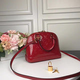 Close-up detail of refined statement women's handbag – women's luxury handbag