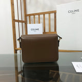 Side profile of refined structured women's handbag – women's everyday handbag