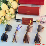 Side view of Cartier unisex sunglasses
