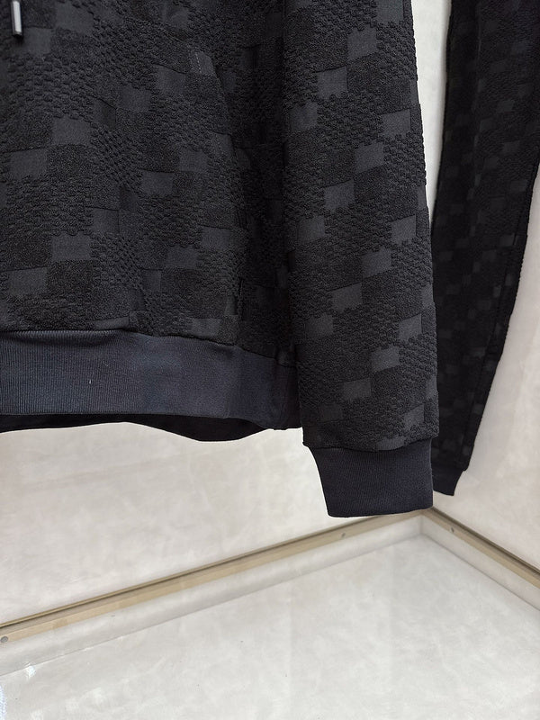 Full styled look of Louis Vuitton luxury clothing with everyday silhouette