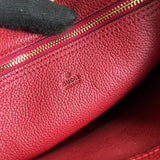 Close-up detail of signature chic women's handbag – women's statement bag