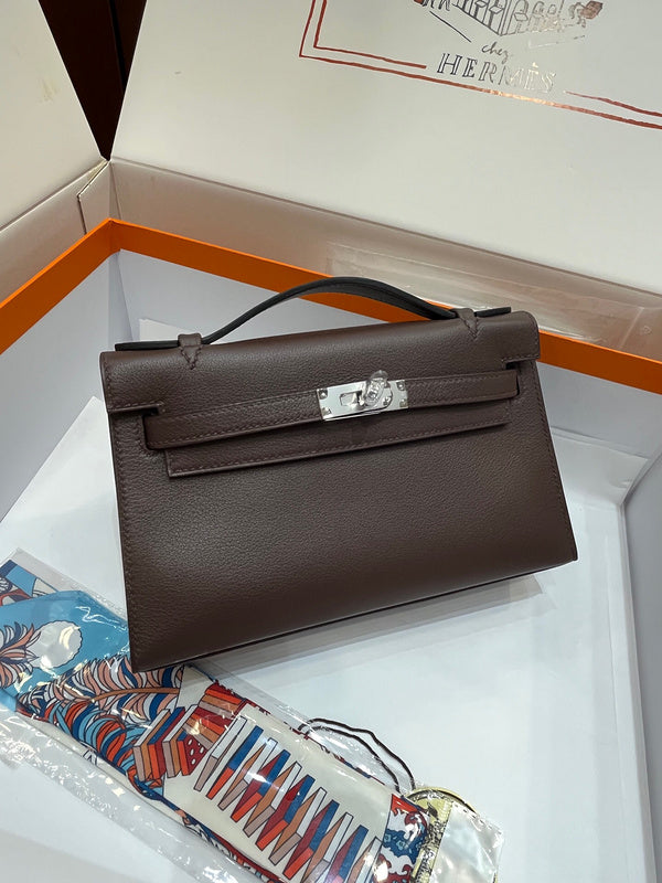 Understated handbag styled for everyday wear